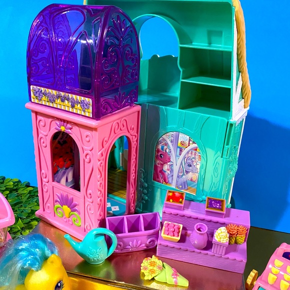 MY LITTLE PONY G3 VINTAGE 2003 BLOOMIN’ BLOSSOMS SHOP & MEADOWBR… - Picture 13 of 15